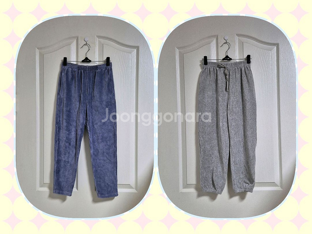 8-9Y 탑텐키즈 조거 팬츠+베베쥬 일자 팬츠--0