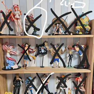 (일괄 개별 모두 환영)원피스피규어 판매합니다!!!!