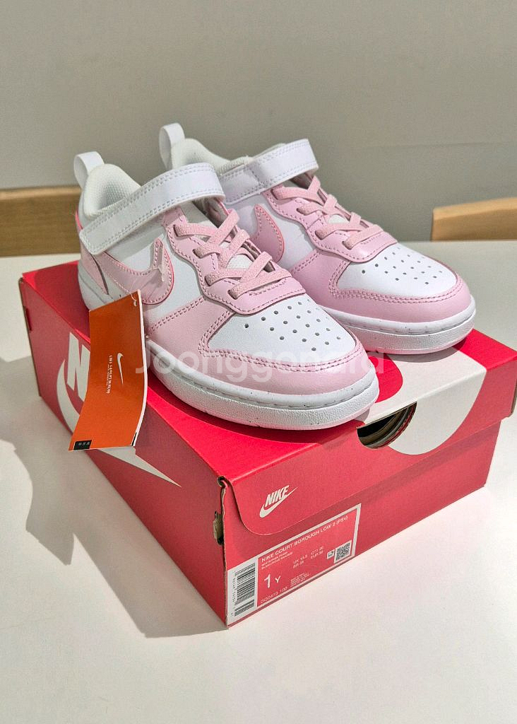 (새제품)나이키 코트 버로우 로우 주니어 200사이즈--0