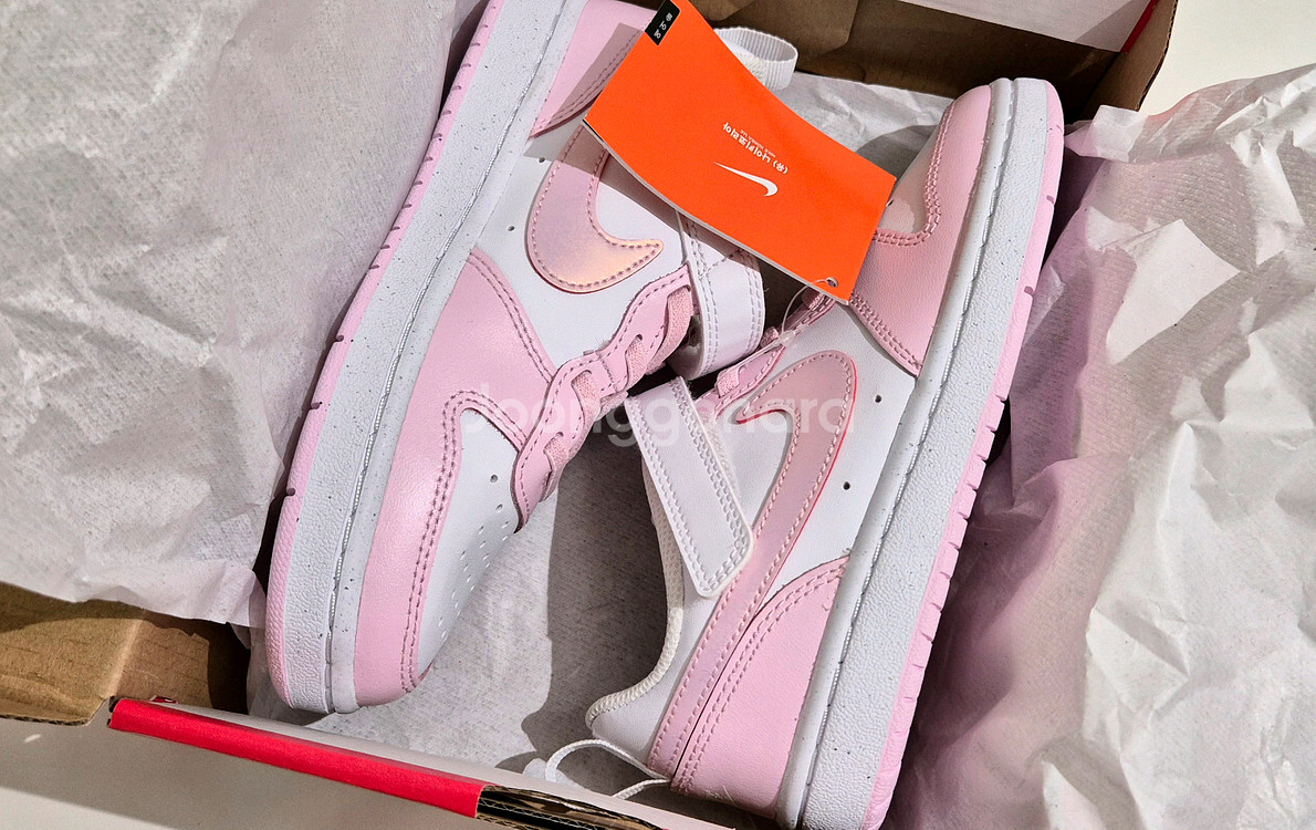 (새제품)나이키 코트 버로우 로우 주니어 200사이즈--1