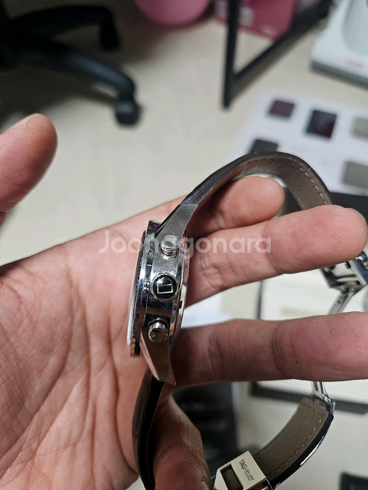 태그호이어 까레라 칼리버16 브라운판-가격마지막내림--3