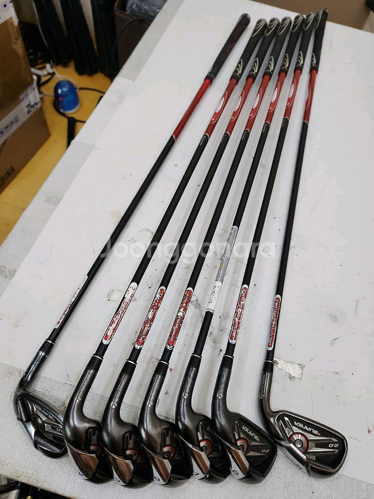 36만 테일러메이드 아이언 등 남성용 중고골프채 풀세트--3