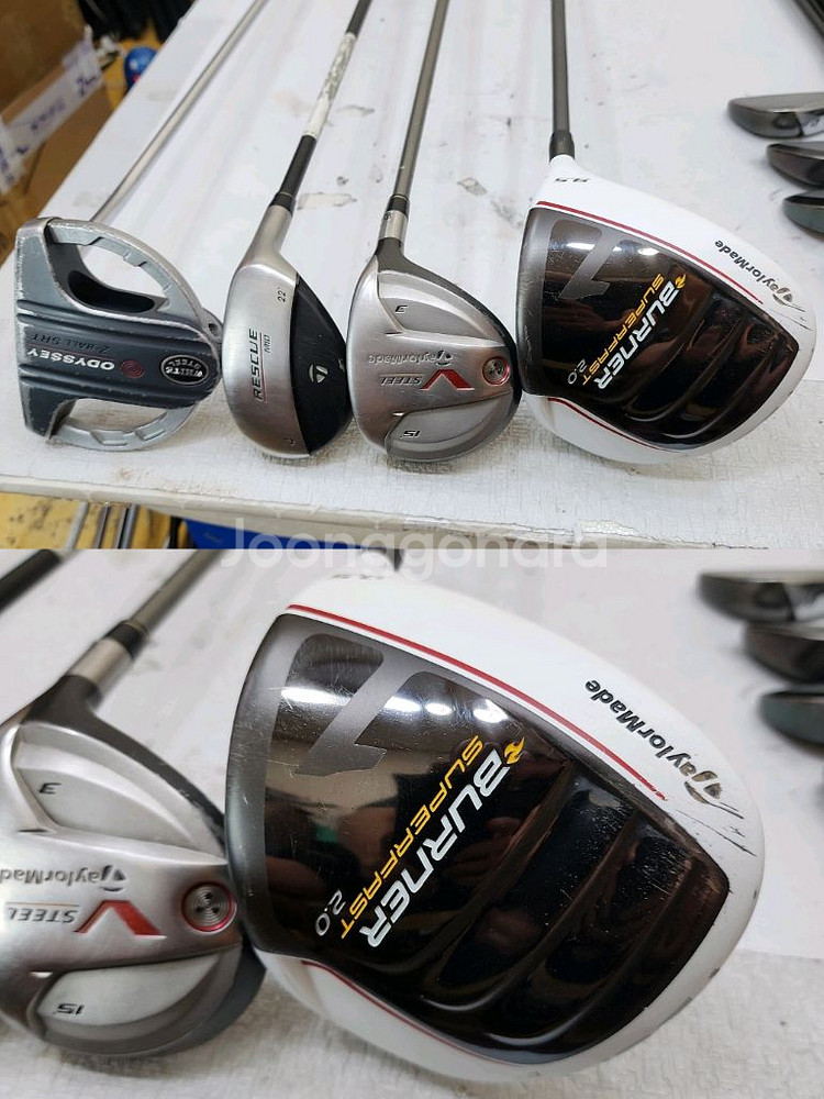 36만 테일러메이드 아이언 등 남성용 중고골프채 풀세트--7