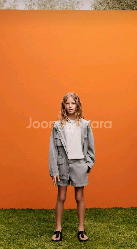 자라키즈 플루이드 데님점퍼 6-7y 새상품--4