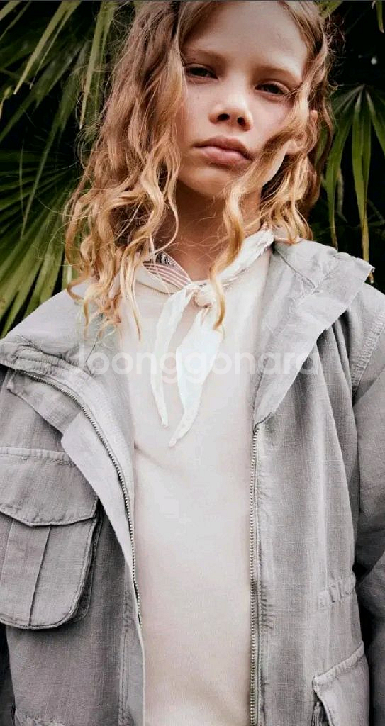 자라키즈 플루이드 데님점퍼 6-7y 새상품--5