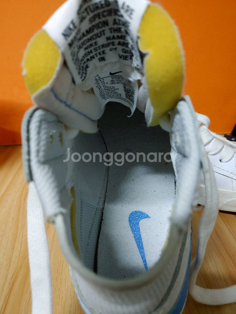 나이키 블레이져 미드77점보(표기275추천사이즈270)--6