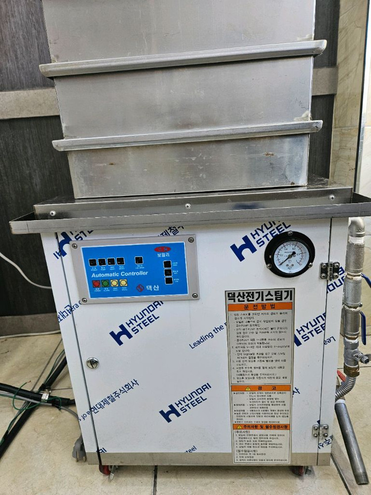 덕산 스팀찜기 보일러 단독형 떡기계 이미지