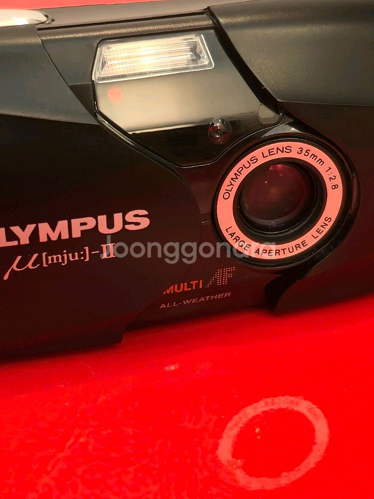 올림푸스 뮤2 단렌즈 신품급 박스풀셋--0