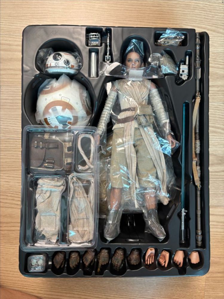 핫토이 mms 337 스타워즈 레이 & BB-8--1