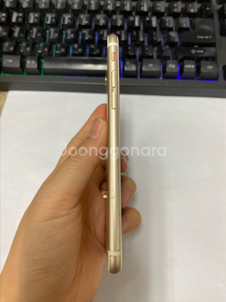 아이폰6 골드 액정SS급 16GB 배터리90% 빈티지--4