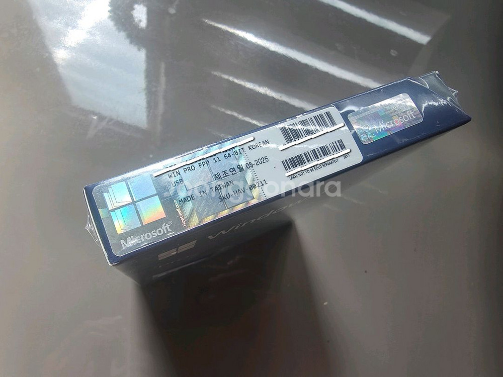 윈도우11 PRO FPP 미개봉--1