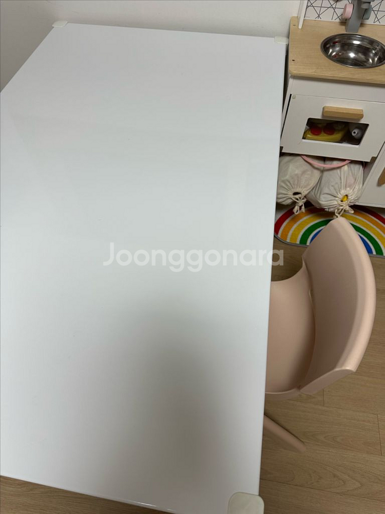 토끼네집 책상+의자1개--0