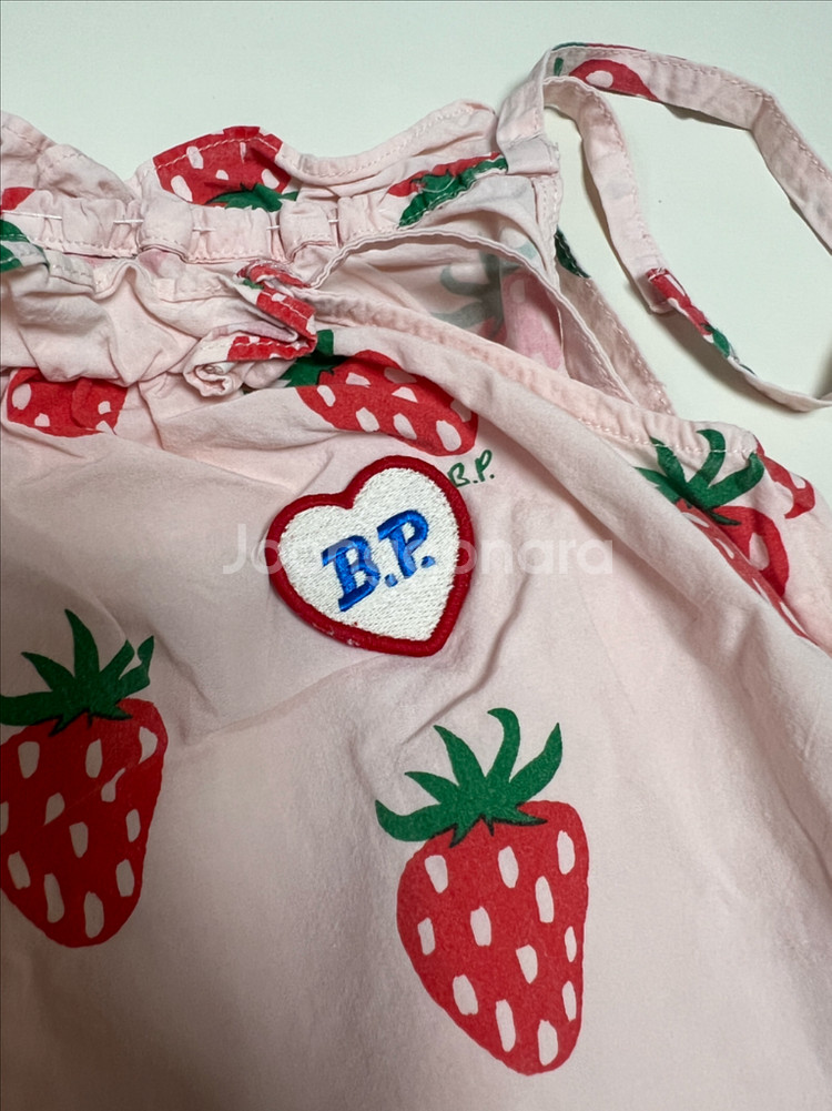 베베드피노 베피 딸기 오버롤 90--3