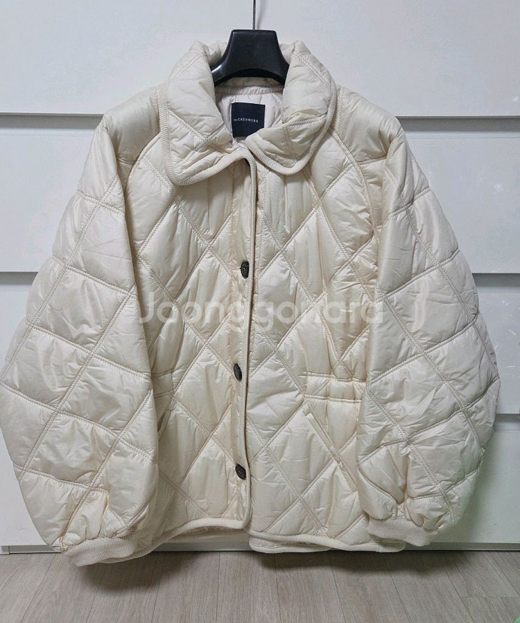 더캐시미어 드로우스트링 퀼팅패딩 55 랑방 마인 타임--1