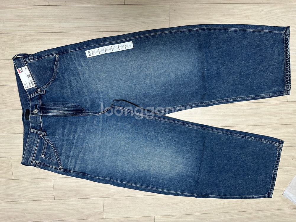 유니클로 배기커브진 30사이즈 새상품 판매합니다.--3