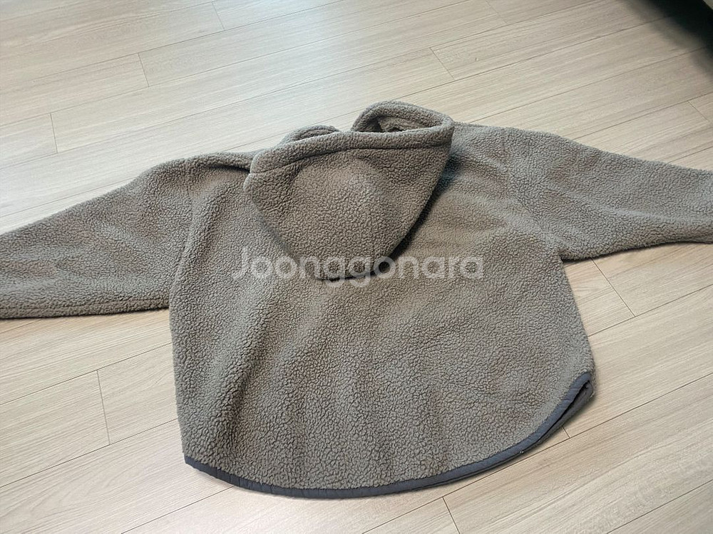 아동 후리스 기모후드티--1