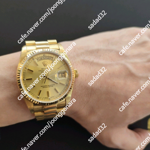 정품 로렉스 데이데이트