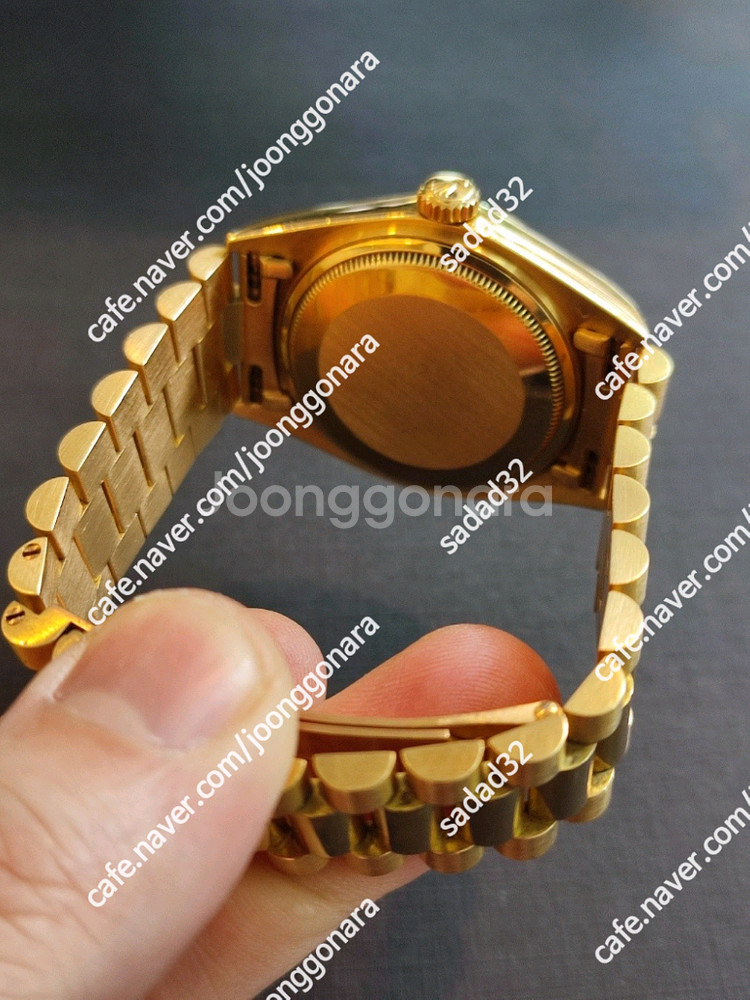 정품 로렉스 데이데이트--3