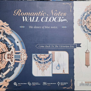 로보타임 ROKR diy 벽시계 LC701 새제품 팝니