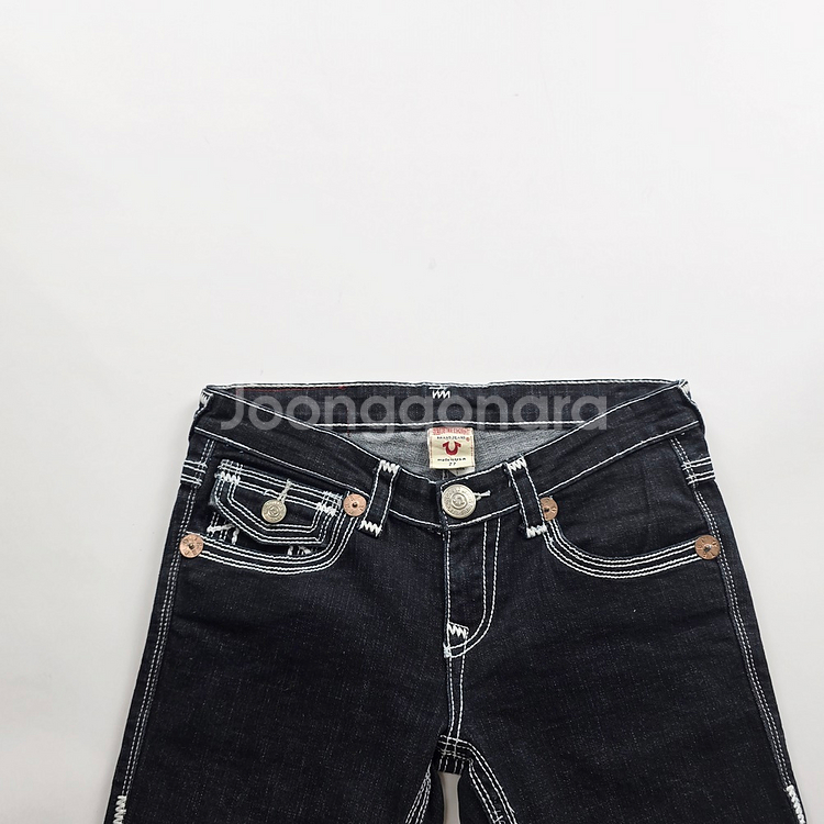 트루릴리전 청바지 약스판 데님 사이즈27 R2721--2