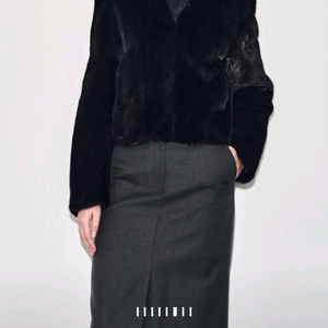 타임 밍크 퍼 자켓 랑방 마인 더캐시미어 시스템