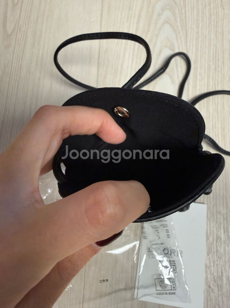 오르 리얼레더 파우치 새상품--2