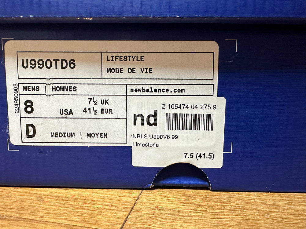 뉴발란스 990v6 (U990TD6) 오타니 260--2