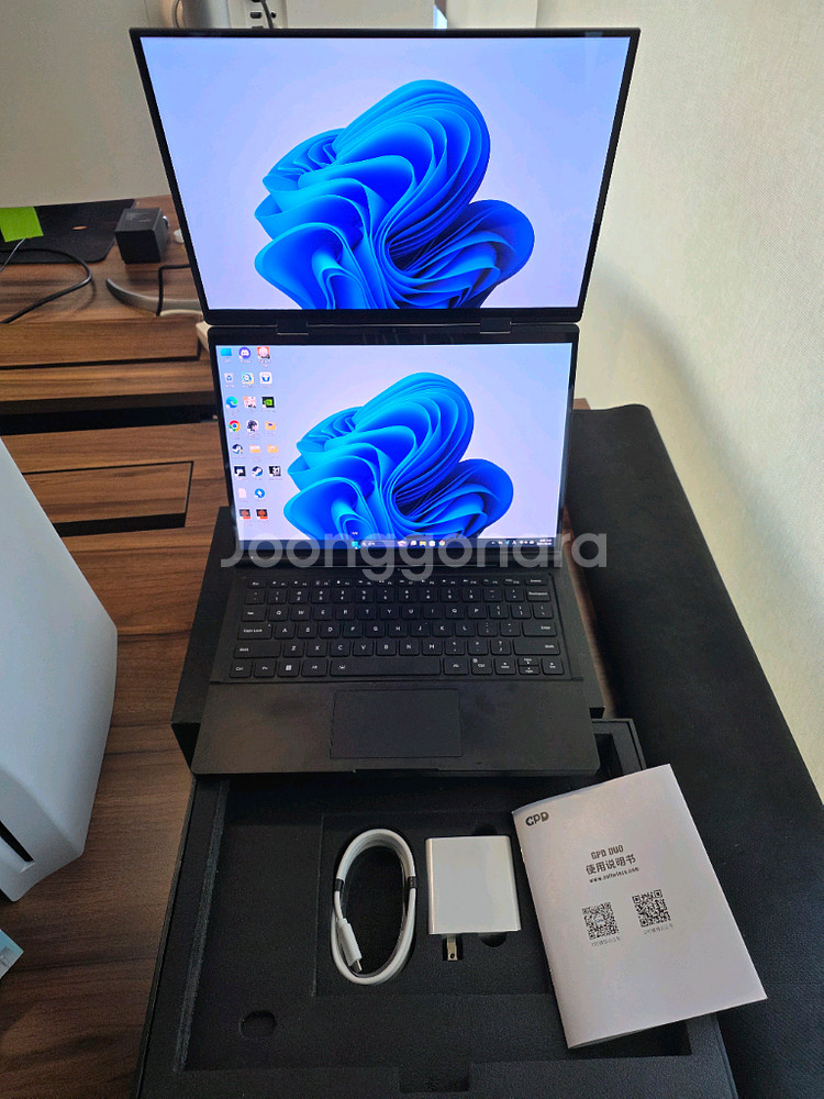 GPD DUO + AKITIO 노드타이탄 EG PU--0