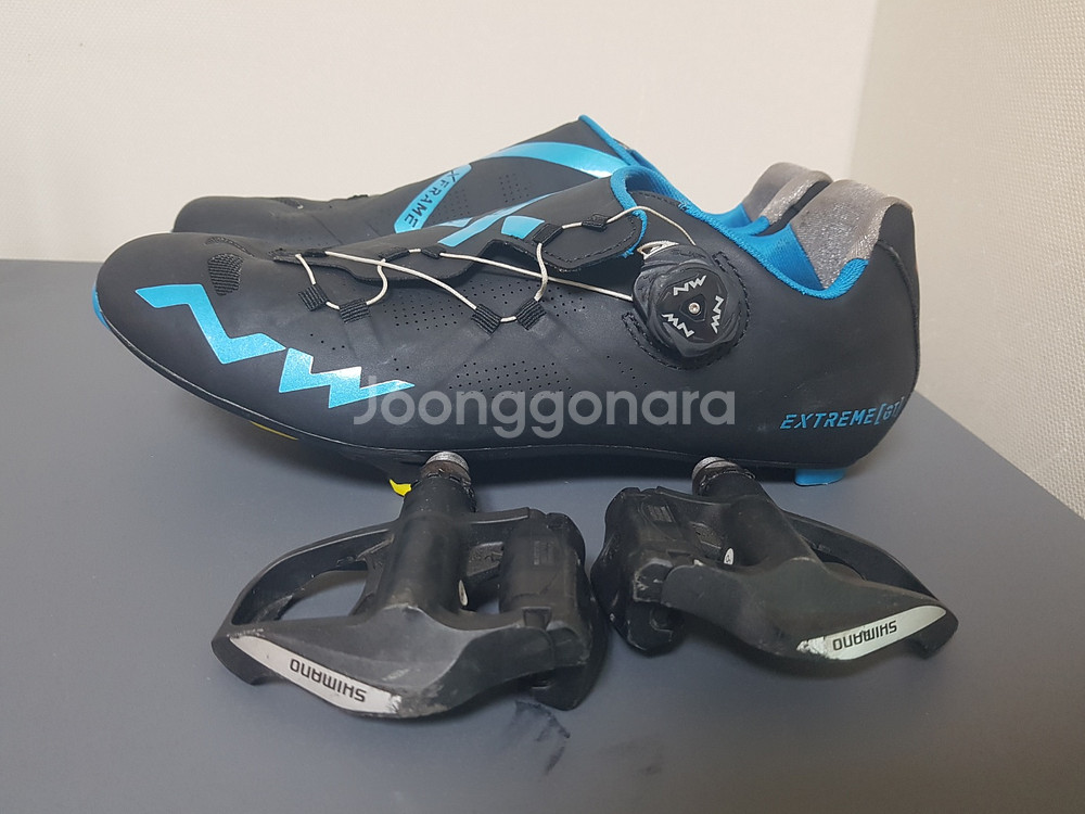 노스웨이브 로드클릿 슈즈 43 & 시마노클릿페달-550--0