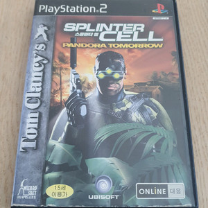 플스2 PS2 정발 스플린터셀 판도라 투모로우