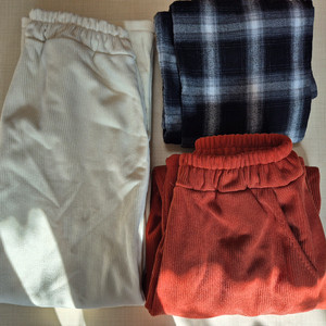 여성 기모바지 3개 일괄