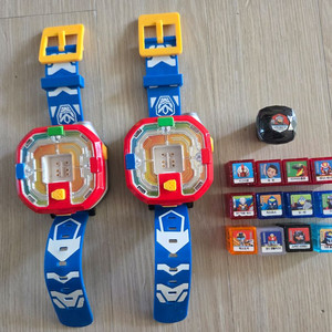 카봇시계 2개+칩