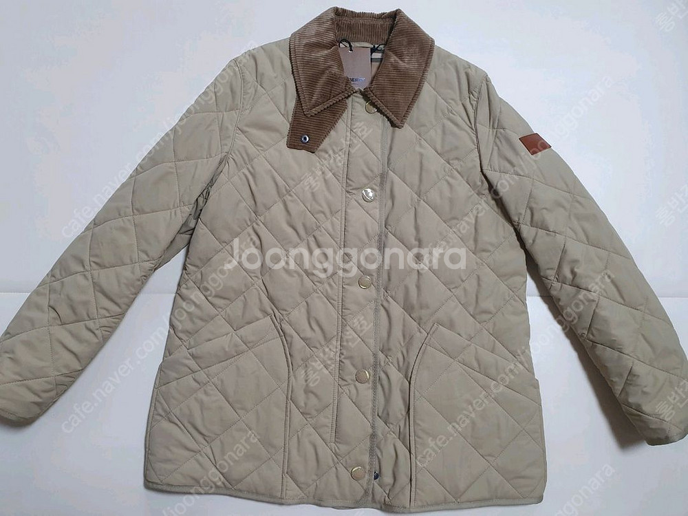 버버리 코츠월드(체온조절) 퀼팅자켓 베이지 S 새상품--0