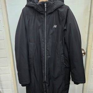 M,95) 뉴발란스 롱 점퍼패딩! 깔끔한 로고 디자인!