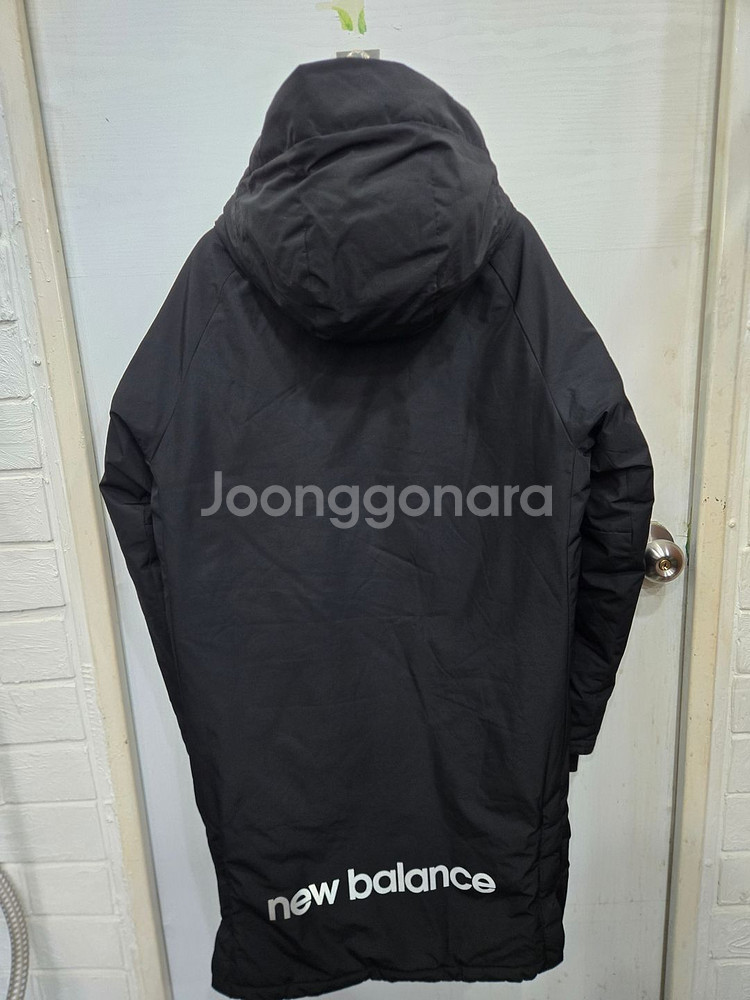 M,95) 뉴발란스 롱 점퍼패딩! 깔끔한 로고 디자인!--3