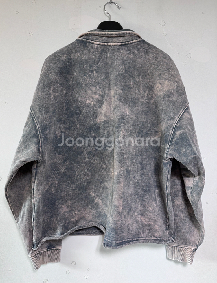 ZARA 카라 하프집업--1