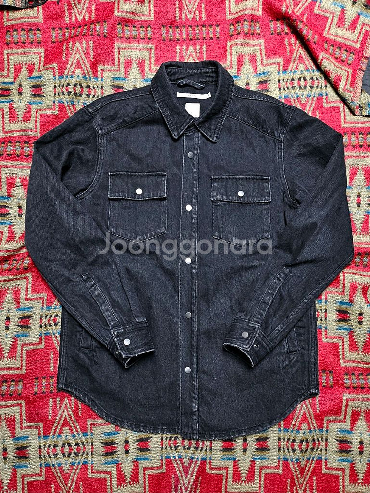 Series CPO 데님 셔츠형 자켓 L--0