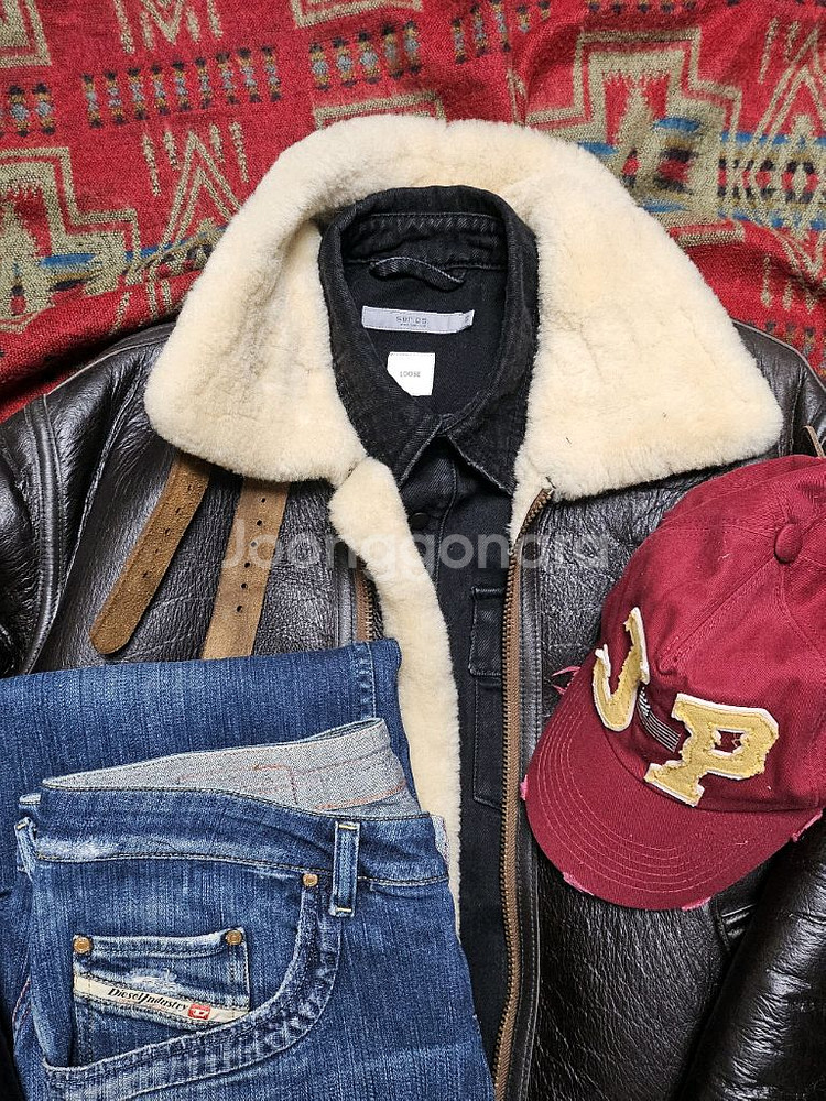 Series CPO 데님 셔츠형 자켓 L--1