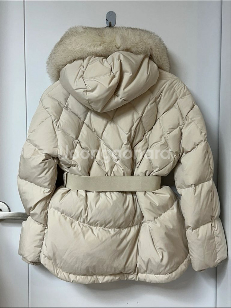 온앤온 사가퍼 천연 모피 덕다운 패딩 사이즈 2--1