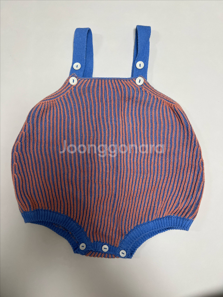 아프리콧 스튜디오 베이비콧 츄로스 오버롤 보넷--1