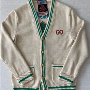 구찌 자수가디건