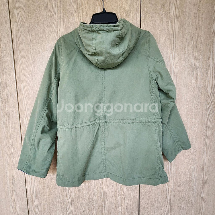 컬리수 아동 카키 야상점퍼 140사이즈--2