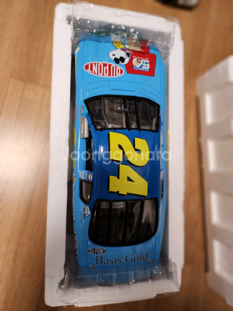 스누피 나스카 제프 고든 1:12 레이싱 스톡--3