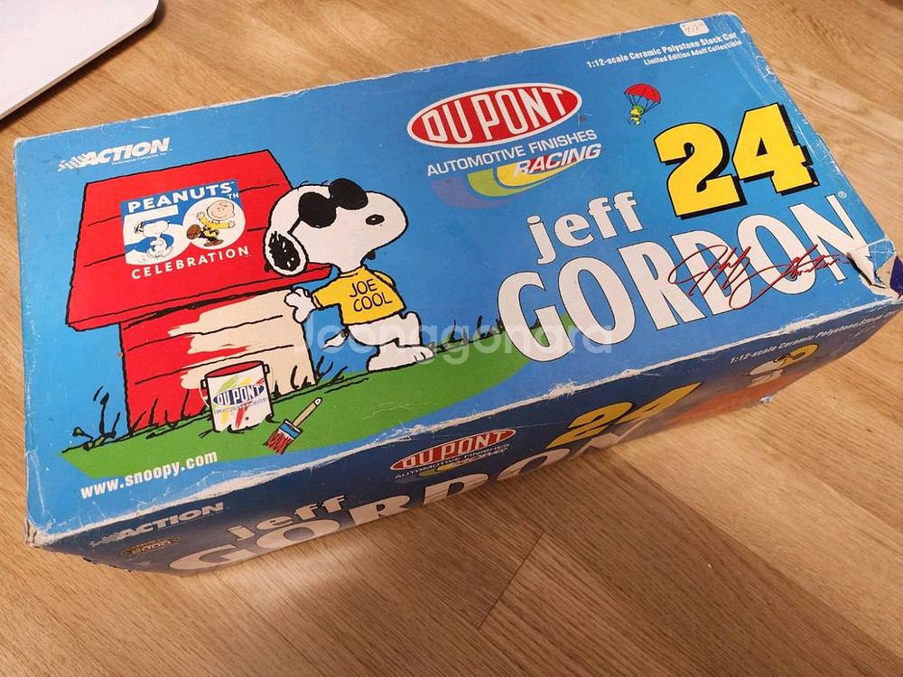 스누피 나스카 제프 고든 1:12 레이싱 스톡--2