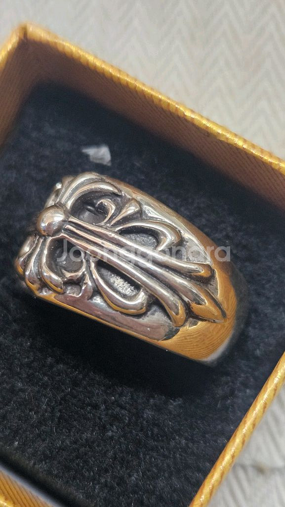 크롬하츠정품반지--2