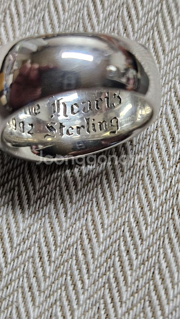 크롬하츠정품반지--6