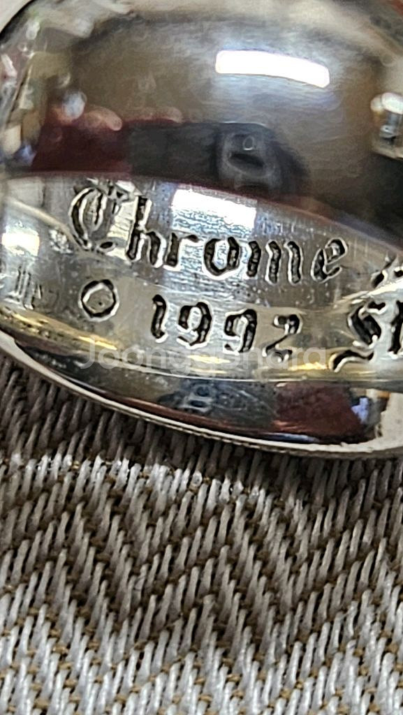 크롬하츠정품반지--5