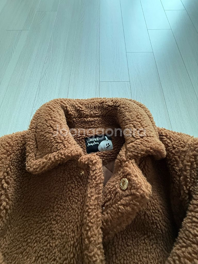리미떼두두 테디베어 뽀글이 자켓 L--2