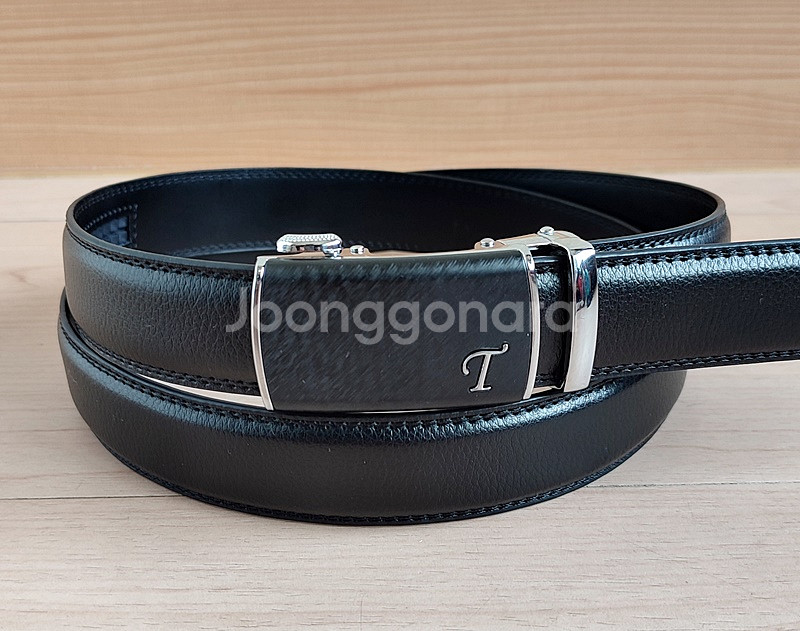 새상품 남자 소가죽 자동벨트 가죽정장벨트 가죽벨트--0