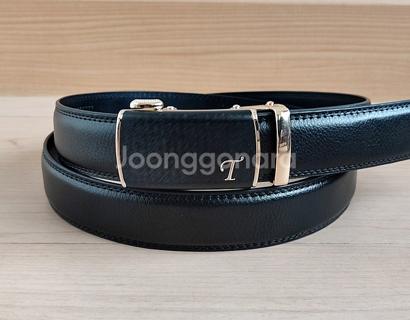 새상품 남자 소가죽 자동벨트 가죽정장벨트 가죽벨트--1